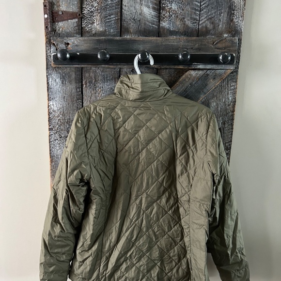 Women's Columbia Full Zipper Jacket w/Fleece Lined Collar Olive Green - Large - Picture 2 of 2